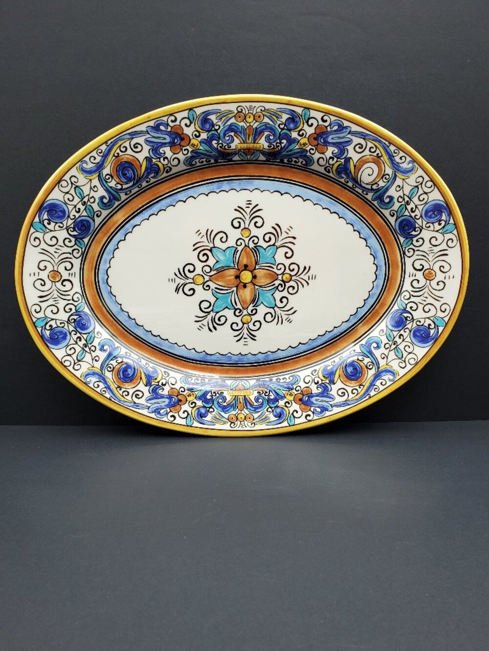 RB Bernarda Umbria Platter Made in Portugal Large Oval Serving Plate